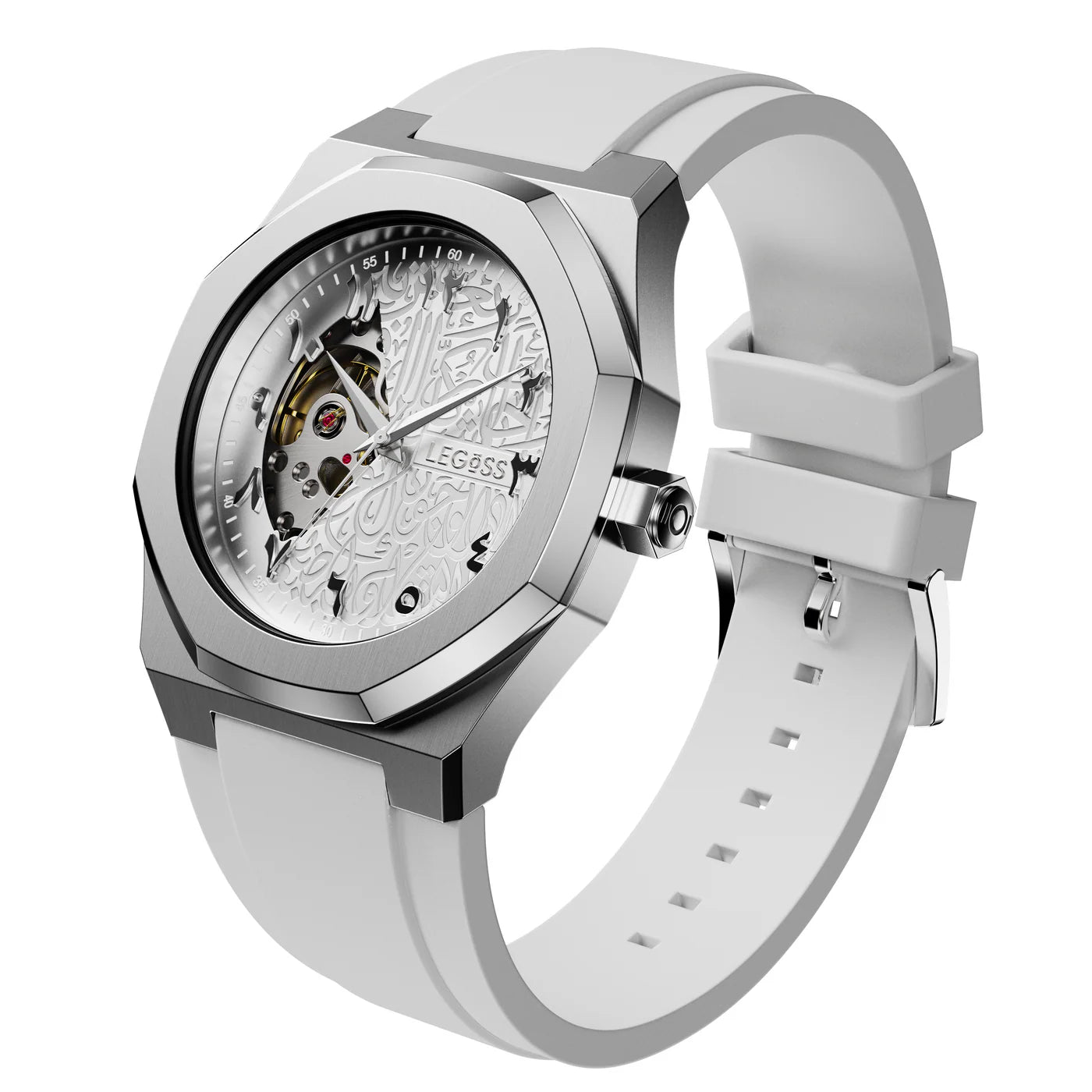 MrWatch arabic silver
